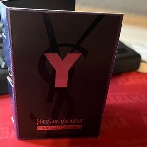 Yves Saint Laurent Y Eau de Toilette - Purple Box with Pink Y